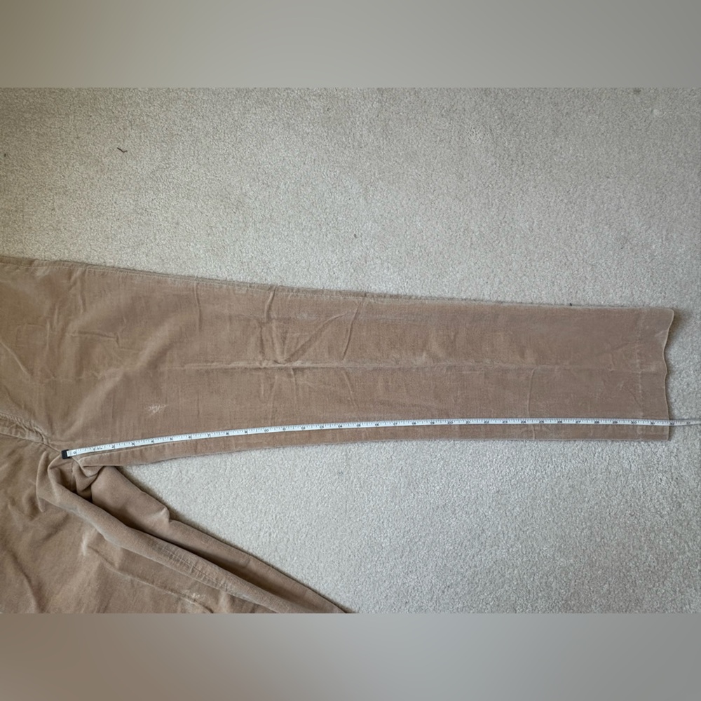 Anne Klein Faux Suede Women's Pants Velvet Pants No Size Velour Dress Pants - Picture 8 of 9